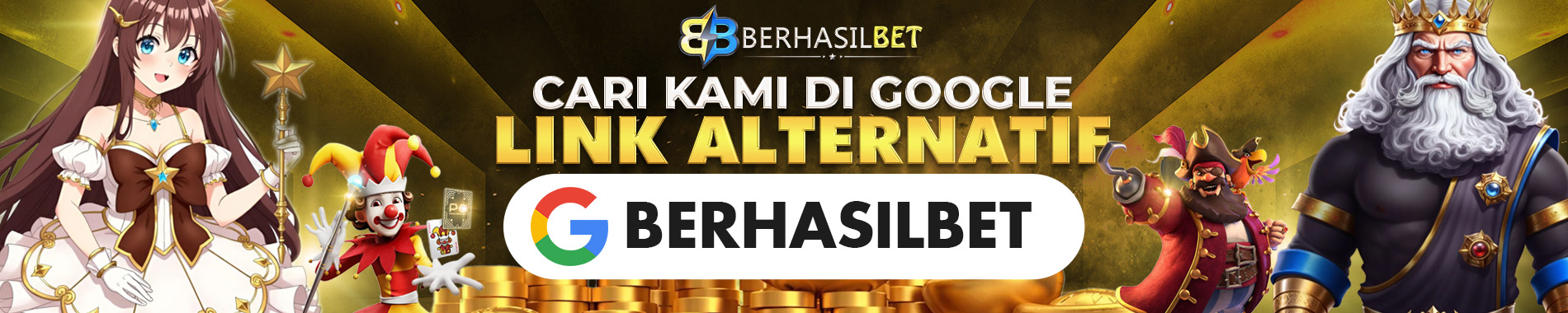 TEMUKAN LINK ALTERNATIF DENGAN KETIK BERHASILBET PADA PENCARIAN GOOGLE